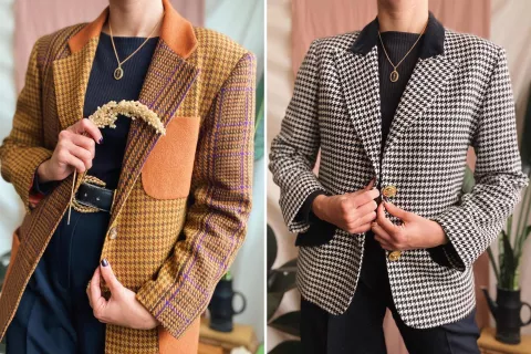 Instagram: 4 marcas para comprar ropa vintage por redes Sacos de Miel Feria.