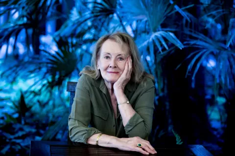 Premio Nobel de Literatura 2022: ganó Annie Ernaux, la autora francesa conocida por L'Événement Annie Ernaux en Italia, marzo 2022.
