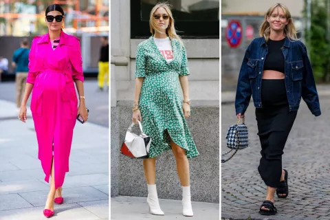 Ropa para embarazadas: 10 looks trendy, ideales para la primavera 10 increíbles looks para llevar durante el embarazo.