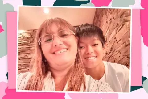 Como Matilda, pero en la vida real: fue su maestra y ahora es su mamá Joaquín y Fabiana unidos por el destino y el amor