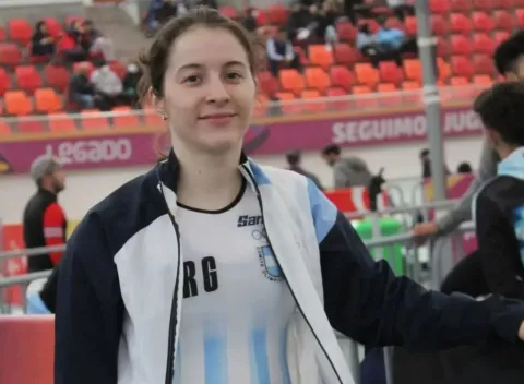 Valentina Luna, la única ciclista argentina que llegó al mundial de pista Valentina Luna, ciclista