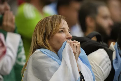 Mundial Qatar: cómo manejar la ansiedad frente a los partidos Hinchada argentina en el debut de la selección