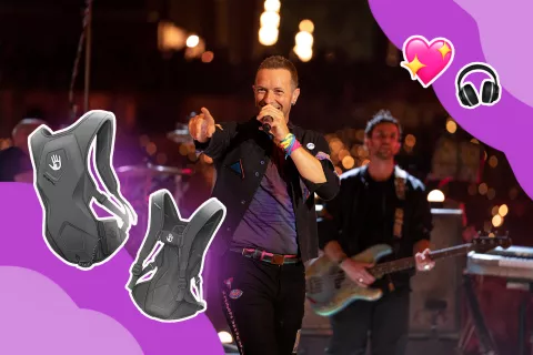 Coldplay: cómo son los chalecos vibratorios que permiten a personas sordas disfrutar del show Coldplay, un ejemplo de inclusión para que todos puedan disfrutar el show.