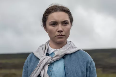 Netflix: llega El prodigio, la película protagonizada por Florence Pugh Florence Pugh en El prodigio de Netflix.