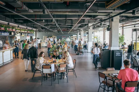Inspirado en Nueva York: cómo es Casa Paradiso, el nuevo polo gastronómico en Alcorta Casa Paradiso: cómo es el nuevo polo gastronómico en Alcorta.