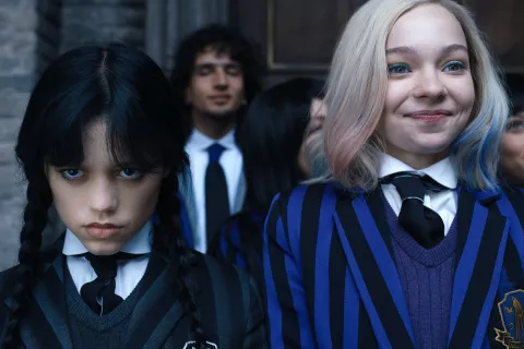 Quién es quién en Merlina, la nueva serie de Tim Burton.