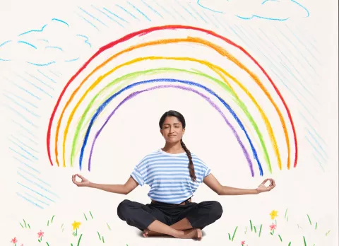 Meditación para niños: 5 técnicas infalibles para chicos inquietos De qué se trata la meditación con colores.