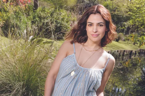 Agus Cherri: la hermosa foto que compartió en redes para celebrar el nacimiento de su hijo, Bono Agustina Cherri.