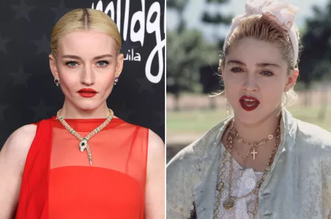 Madonna: cancela la película biográfica que iba a ser protagonizada por Julia Garner Madonna canceló su película biográfica.