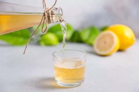 Kombucha: 5 beneficios de la bebida fermentada que es tendencia Kombucha: todo sobre esta bebida fermentada que es furor.