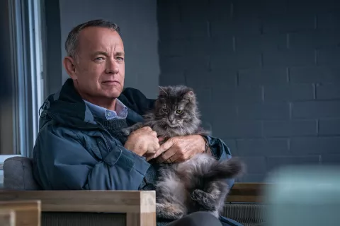 Tom Hanks vuelve al cine y protagoniza Un vecino gruñón Tom Hanks es Otto, el vecino gruñón del título.