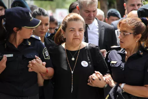 Graciela, la mamá de Fernando.