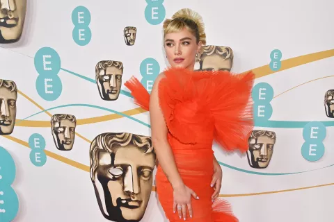 BAFTA 2023: los mejores looks de su alfombra roja Florence Pugh en la red carpet de los Premios Bafta.
