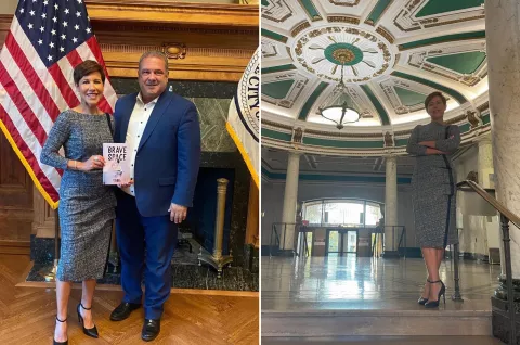 María Trusa: fue víctima de abuso sexual infantil y hoy lidera el movimiento #YoDigoNoMás en Nueva York Marta Trusa es la mujer detrás del movimiento #YoDigoNoMás.
