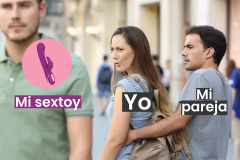 Mi pareja está celosa de mi sex toy Mi pareja está celosa de mi sex toy