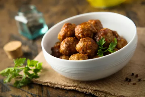 Albóndigas veganas: receta de lentejas y arroz Albóndigas de lentejas y arroz
