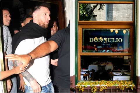 Don Julio: así es el menú de la parrilla argentina que eligió Messi Messi fue a cenar a la parrilla Don Julio y causó furor en la gente.