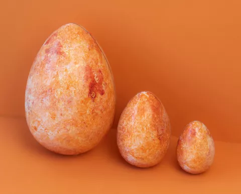 Pascua: cuánto cuestan los huevos en Betular Patisserie Los 3 tamaños de huevos en Betular Patisserie