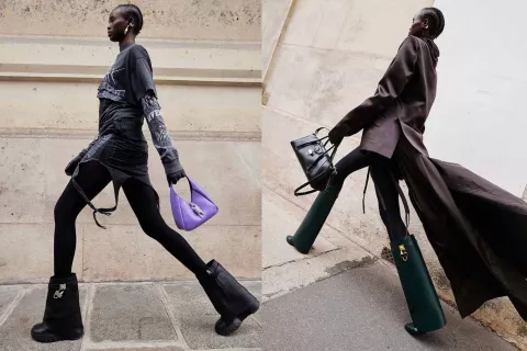 Shark lock boots: estas botas serán tendencia este invierno Las shark lock boots serán tendencia esta temporada.
