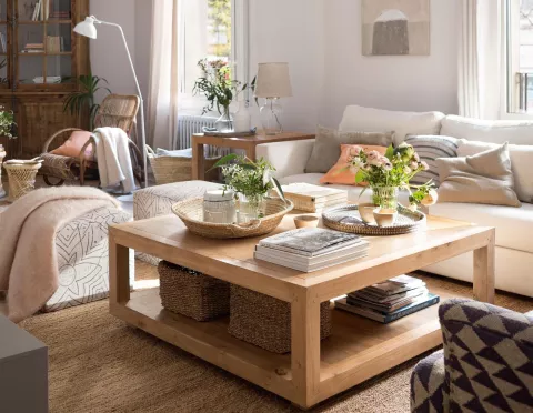 Muebles funcionales: 5 ideas para ahorrar espacio en el living Muebles ideales para maximizar cada rincón de tu living.