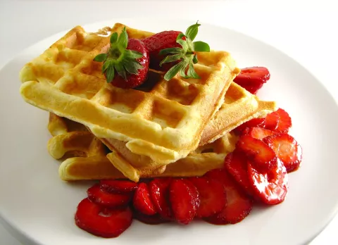 Día Internacional del Waffle: cómo prepararlos en dos simples pasos El waffle también tiene su día de festejo.