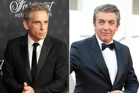 Ricardo Darín habló sobre el incómodo momento que vivió con Ben Stiller en los Oscar Ben Stiller y Ricardo Darín.
