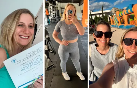 Karonchi: mis 3 pilares para recuperarme después de una separación Karen Barg empieza a reconstruir su vida tras su separación: nuevos cursos, entrenamiento y salida con amigas.