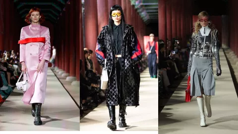 Así fue el desfile Crucero 2024 de Gucci en Corea del Sur Desfile Gucci Cruise 2023