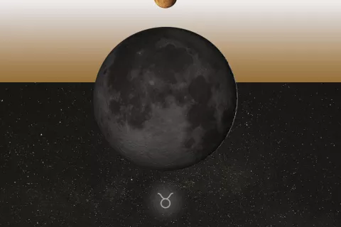 De qué se trata la Luna nueva en Tauro.