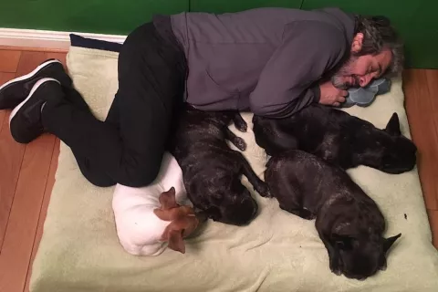 Ricardo Darín y la triste despedida de su perro Ronko: "Te deseo paz" Ricardo Darín despidió a su perro Ronko.