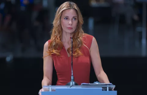 Julieta Cardinali, la protagonista de Doble discurso