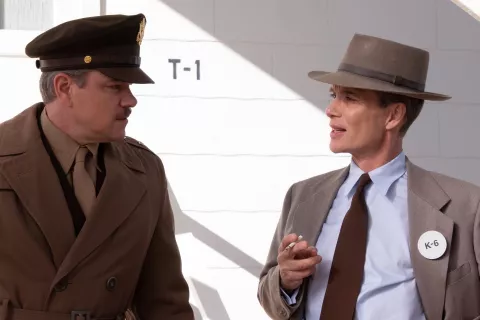 Oppenheimer: cuánto dura la película protagonizada por Cillian Murphy Matt Deamon y Cillian Murphy protagonizan Oppenheimer.