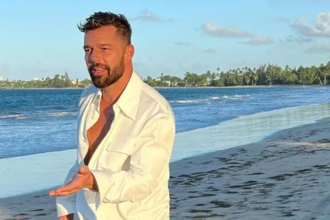 ¡Irreconocible!: Ricky Martin eligió un disfraz simple, pero muy efectivo Ricky Martin anunció su separación.