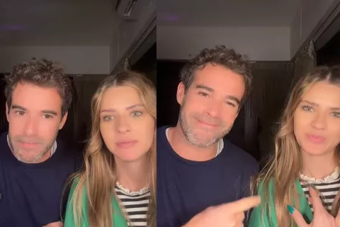 China Suárez y Nicolás Cabré sorprendieron con un desafío viral: “¿Quién volvería con su ex?” El divertido challenge de la China Suárez y Nicolás Cabré (Video: TikTok @sangrejaponesita)