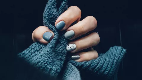 Nail art para el invierno: 5 diseños simples para que te inspires Nailart invernal: 5 diseños para que te inspires