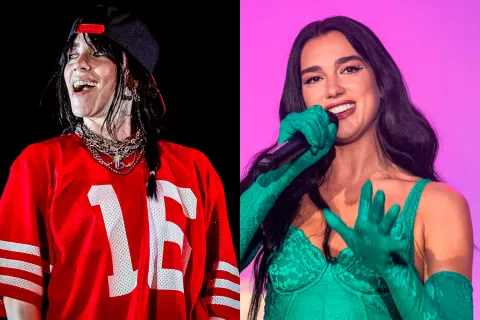 Billie Eilish a Dua Lipa: su inesperada confesión sobre el público argentino En una entrevista con Dua Lipa, Billie Eilish contó cómo vivió su primer show en Argentina.