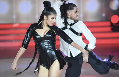 Anabel Sánchez: la argentina que se viralizó en TikTok y llegó al Bailando 2023 junto a Marcelo Tinelli Anabel Sánchez y su emotivo debut en Bailando 2023.