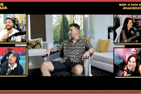 Messi, en Olga: Luzu TV reaccionó proponiendo un modo nuevo de entender el mundo Luzu TV transmitió la entrevista de Lionel Messi con Migue Granados en OLGA.