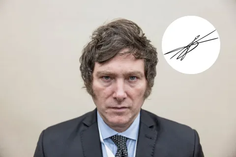 Javier Milei: una grafóloga analizó su firma y esto dice sobre su personalidad Qué nos dice la firma de Javier Milei sobre su personalidad.