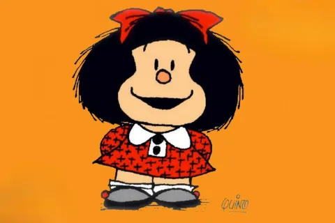Así luciría Mafalda en la vida real, según la inteligencia artificial Así se vería Malfada en la vida real, según la inteligencia artificial.