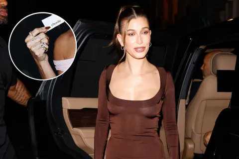 Uñas color café: 7 diseños del nail art que es tendencia gracias a Hailey Bieber Hailey Bieber impone tendencia con su nail arte color café.