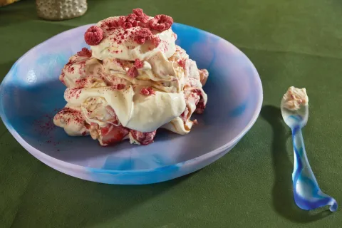 Receta: cómo hacer un postre fácil y rico con merengue Receta: Montaña de merengue.