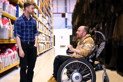 El documental con Daniel Radcliffe sobre su doble en Harry Potter que quedó en silla de ruedas El documental de HBO que contará la historia de David Holmes.