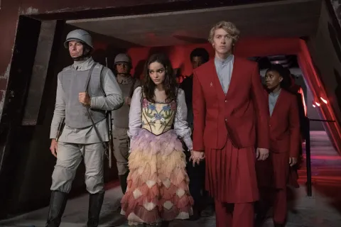 La nueva peli de los Juegos del hambre encabeza los estrenos de la semana: qué tenés que saber Rachel Zegler interpreta a Lucy Gray Baird, la tributo del Distrito 12.