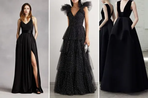 Los vestidos de novia negros están de moda: 7 modelos para que te animes a elegirlos 7 vestidos de novia negros, que son súper tendencia.