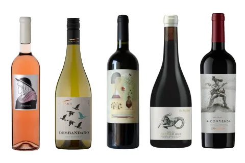 Hoy se celebra el Día del Vino y estas son 6 excelentes botellas con etiquetas súper artísticas 6 etiquetas de vino que nos copan.