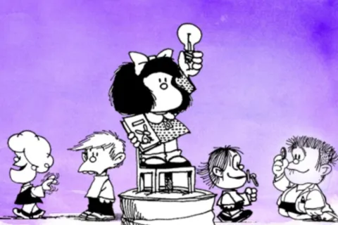 A 92 años del nacimiento de Quino, las 7 mejores frases feministas de Mafalda Mafalda: las mejores frases feministas.