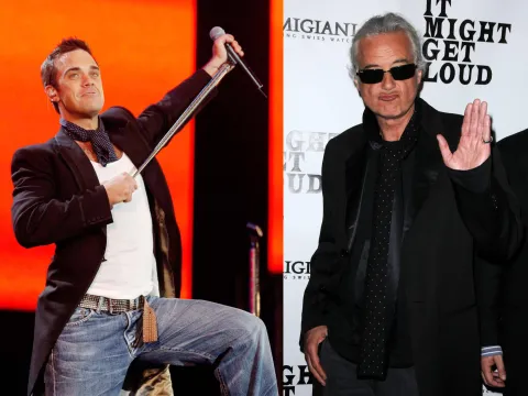 La pelea entre Robbie Williams y Jimmy Page por una propiedad histórica: una guerra entre vecinos que lleva 10 años Robbie Williams vs. Jimmy Page, una guerra entre vecinos.
