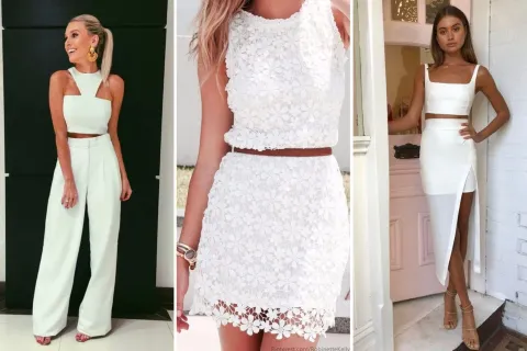 7 looks total white para que armes tu outfit de fin de año 7 outfits total white para que te inspires a crear el tuyo para año nuevo.