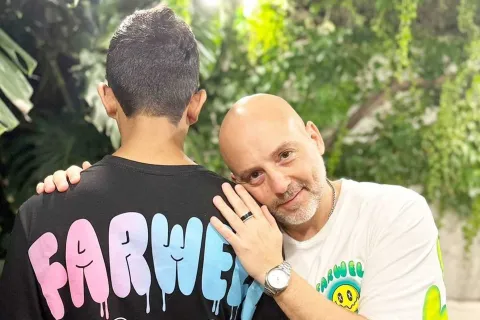 José María Muscari: “Cuando vi el video de Lucio, sentí y deseé que fuera mi hijo" El productor teatral tiene la guarda pre adoptiva del adolescente de 15 años.